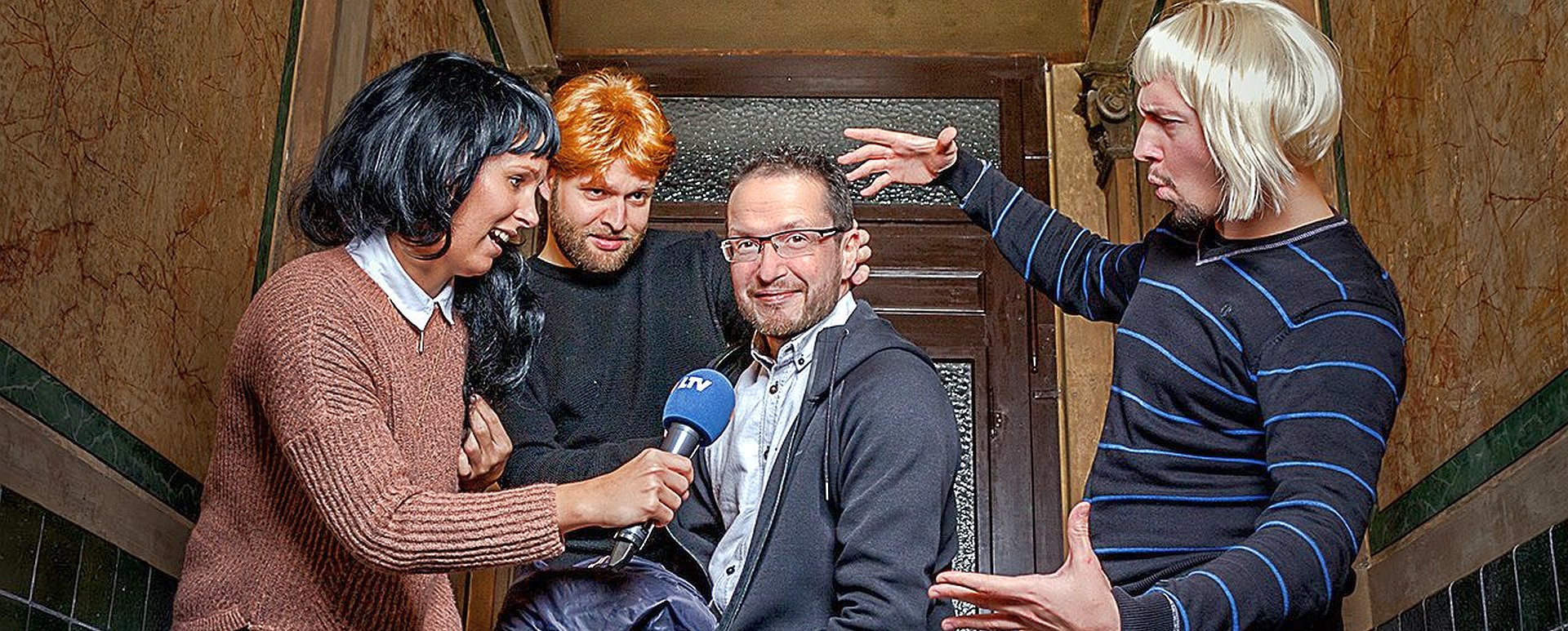 Fotoshooting für Lausitz TV und Mandy Sprejz von MEIN NEUES ICH. Ich hat Daleen mit David Harex die Vorher-Nacherfotos professionell umgesetzt.